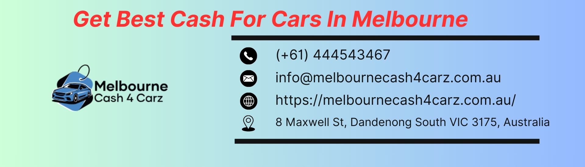 Melbourne Cash 4 Carz