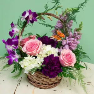 Flowers At Hilltop