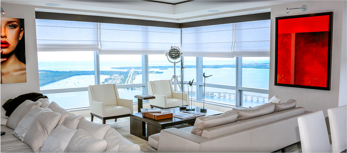 Modern Blinds and Shades Sunny Isles