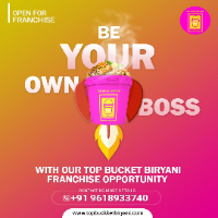 Bucket Biryani Franchise in India | Top Bucket Biryani