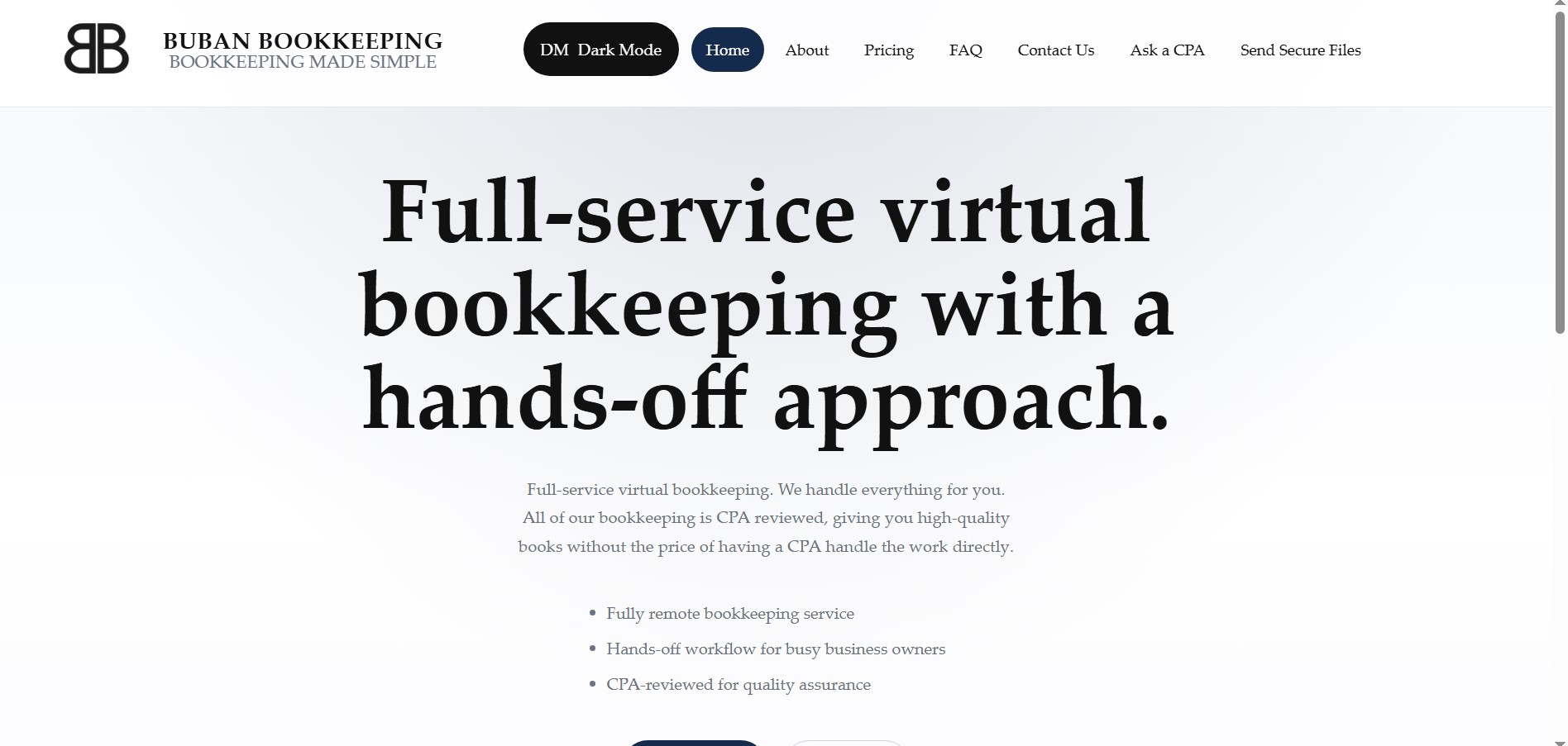 Buban Bookkeeping