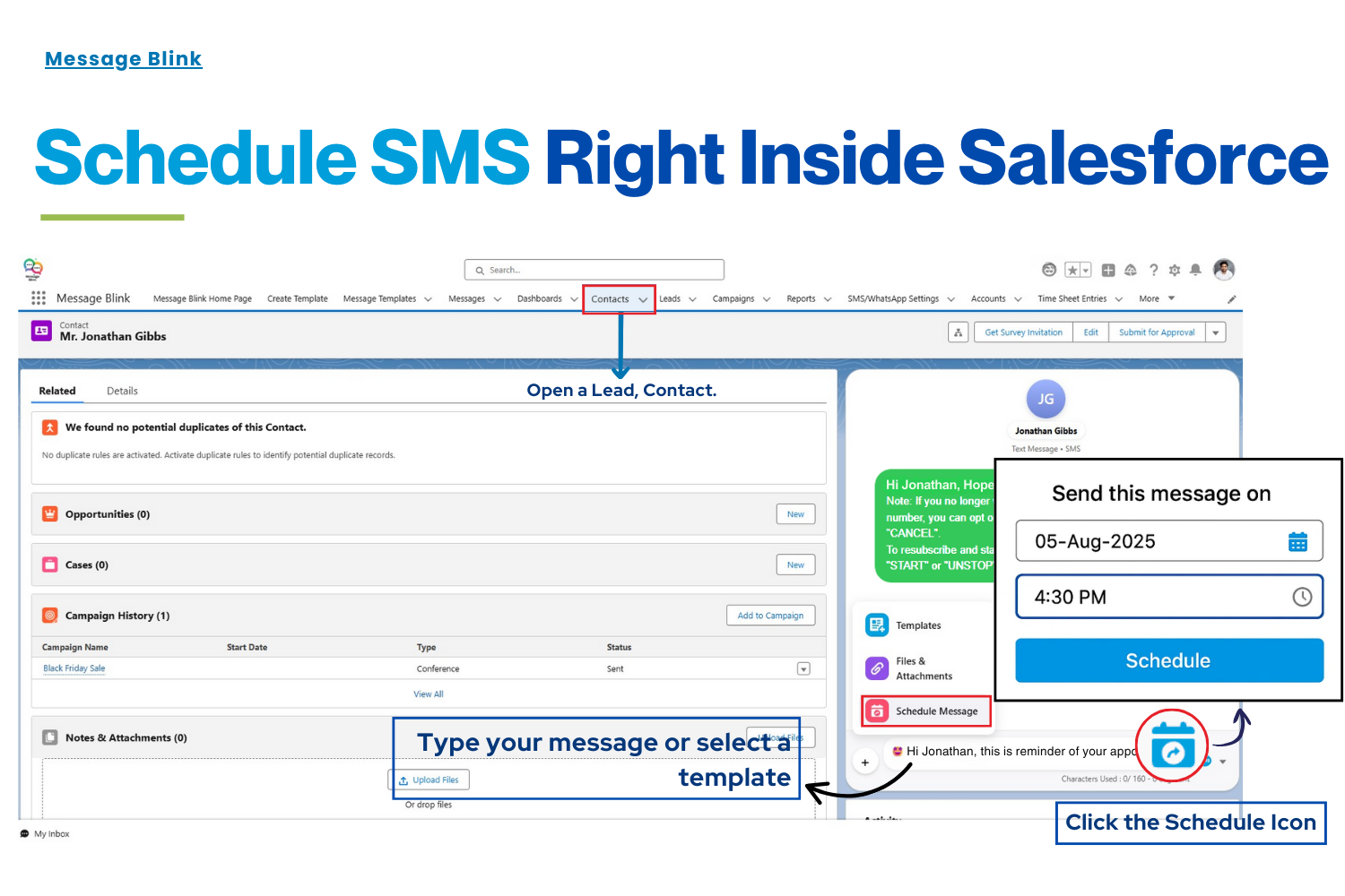 Message Blink - Gallery 19