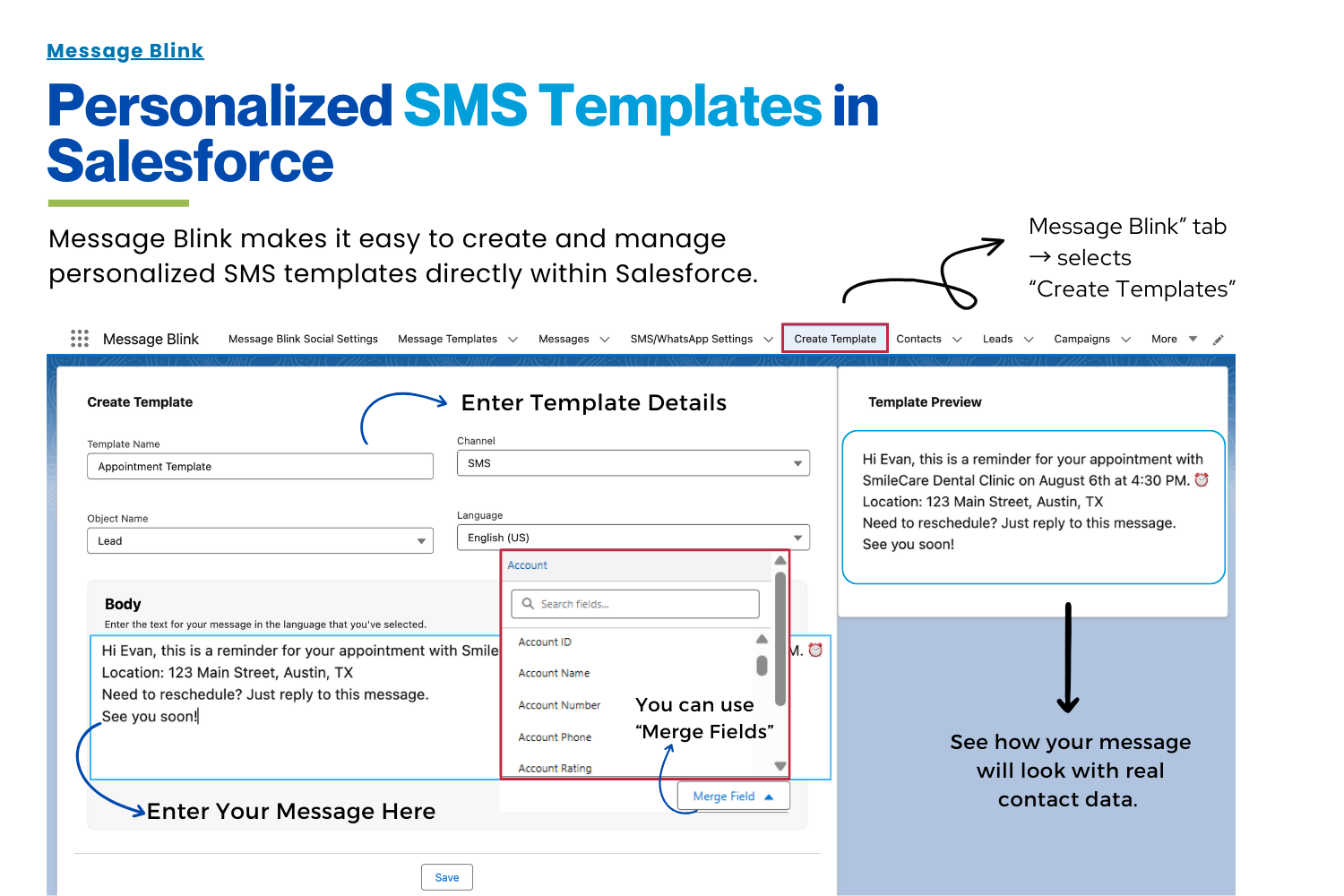 Message Blink - Gallery 6