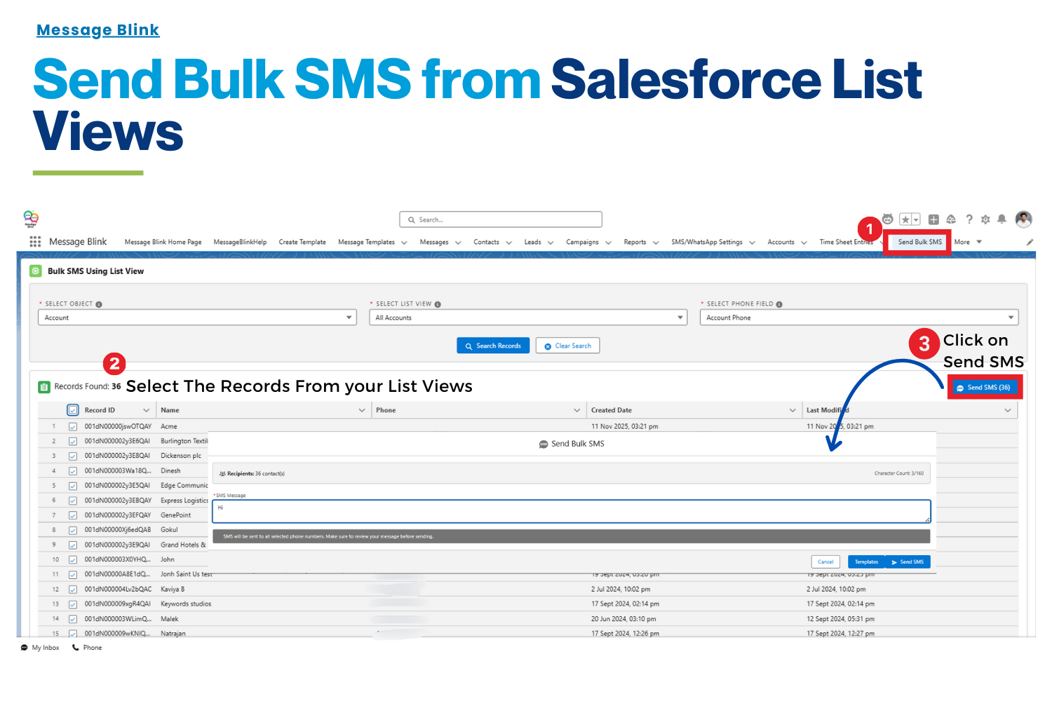 Message Blink - Gallery 15