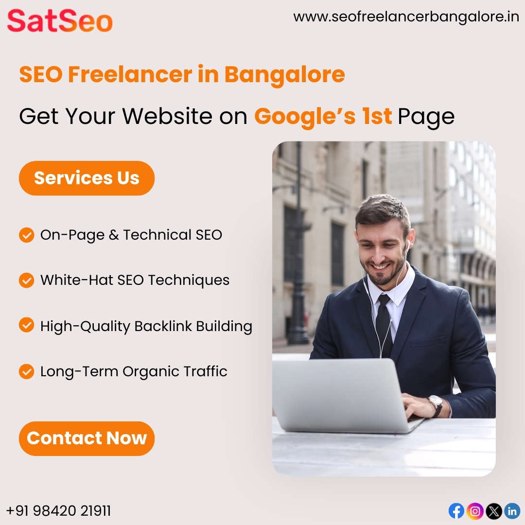 SEO Freelancer in Bangalore | AI & Technical SEO Expert | Seofreelancerbangalore.in - Gallery 1