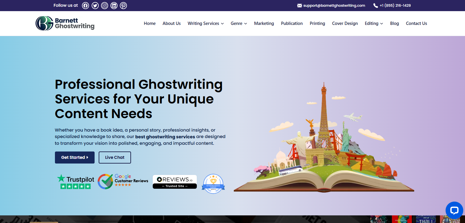 Barnett Ghostwriting - Gallery 1